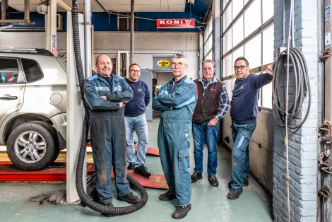 het team van BCS Faasse